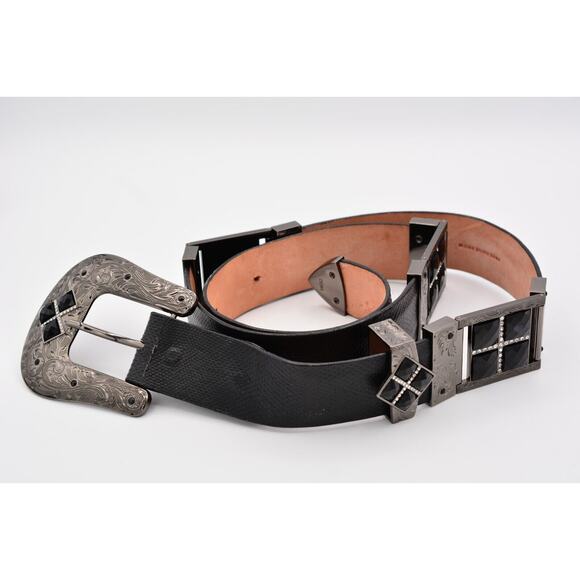 Los Altos Boots Western Belt 38\